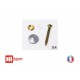 Kit de fixation pour plaque signalétique alu conique