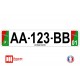 Plaque d'immatriculation Jaguar R