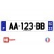 Plaque d'immatriculation Bretagne