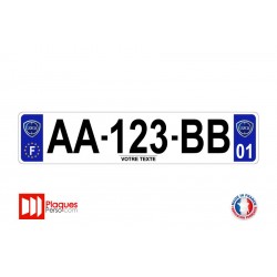 Plaque d'immatriculation Lancia